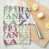 Linge De Cuisine Moderne Happy Kwanzaa (Quart Plié)