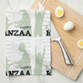 Linge De Cuisine Moderne Happy Kwanzaa (Quart Plié)