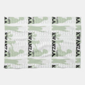 Linge De Cuisine Moderne Happy Kwanzaa (Horizontal)