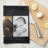 Linge De Cuisine Moderne Meilleur papa Jamais Père`Jour Keepsaké 3 (Quart Plié)