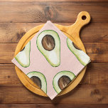 Linge De Cuisine Moderne Pastel Rose Et Vert Motif Avocado<br><div class="desc">Moderne Pastel Rose Et Vert Motif Avocado</div>