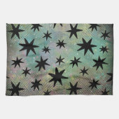 Linge De Cuisine Moderne Rétro Du Milieu Du Siècle (Horizontal)