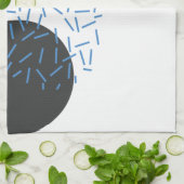 Linge De Cuisine Moderne, simple, cool, abstrait, motif graphique (Plié)