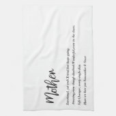 Linge De Cuisine Moderne Simple Meilleure Mère Jamais Meilleure Bea (Vertical)