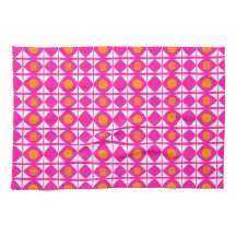 Moderne soleil rose chaud et orange avec des voile
