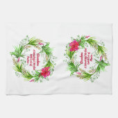 Linge De Cuisine Modifier le nom Ajouter le texte Grand-mère rose F (Horizontal)