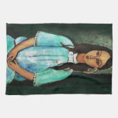 Linge De Cuisine Modigliani Alice Peinture d'Art Vintage (Horizontal)