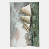 Linge De Cuisine Mohawk de schooner outre de phare de crochet de (Vertical)