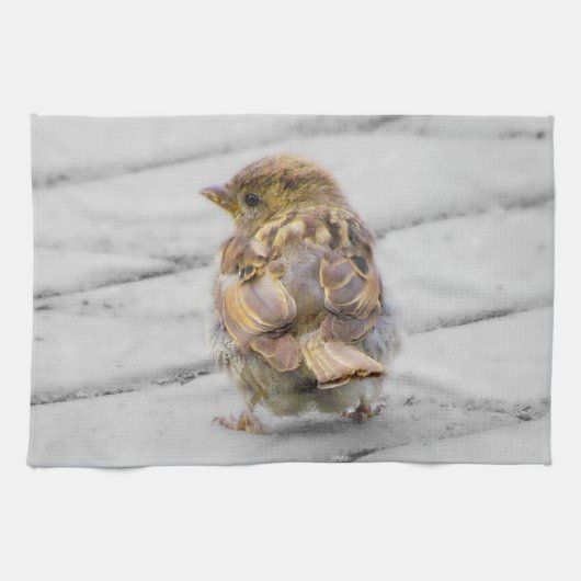 Linge De Cuisine Moineau de Brown (Horizontal)