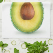 Linge De Cuisine moitié Avocado (Plié)