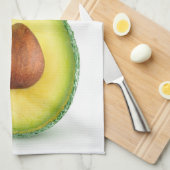 Linge De Cuisine moitié Avocado (Quart Plié)