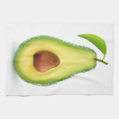 Linge De Cuisine moitié Avocado (Horizontal)