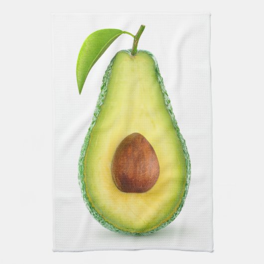 Linge De Cuisine moitié Avocado (Vertical)