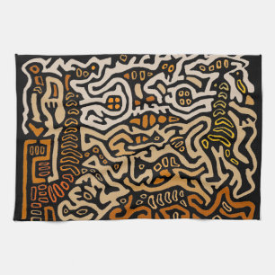 Linge De Cuisine Mola Spirit Souls Danse