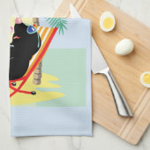 Linge De Cuisine mole sur la plage (Quart Plié)