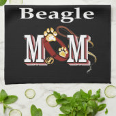 Linge De Cuisine MOM chien beagle (Plié)