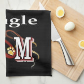 Linge De Cuisine MOM chien beagle (Quart Plié)