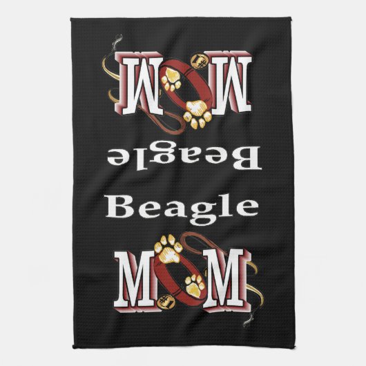 Linge De Cuisine MOM chien beagle (Vertical)