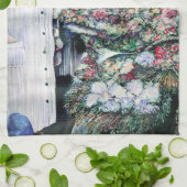 Linge De Cuisine Moment magique sur le marché de Misloc (Plié)