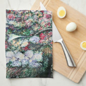 Linge De Cuisine Moment magique sur le marché de Misloc (Quart Plié)