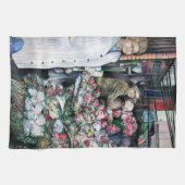 Linge De Cuisine Moment magique sur le marché de Misloc (Horizontal)