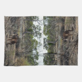 Linge De Cuisine Moment tranquille : Kangaroo australien à Billabon (Horizontal)