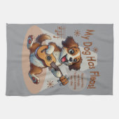 Linge De Cuisine Mon Chien A Fleas Ukulele Tuning Chanson (Horizontal)