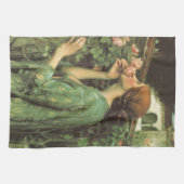 Linge De Cuisine Mon Rose doux, ou Âme du Rose par Waterhouse (Horizontal)