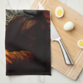 Linge De Cuisine Mona Lisa aime des girafes (Quart Plié)