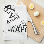 Linge De Cuisine Mona Lisa En Mots (Quart Plié)