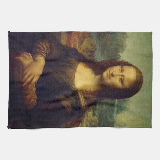 Linge De Cuisine Mona Lisa | Léonard de Vinci (Horizontal)