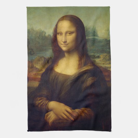 Linge De Cuisine Mona Lisa | Léonard de Vinci (Vertical)