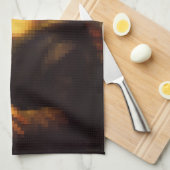 Linge De Cuisine Mona Lisa Pixellée (Quart Plié)