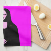 Linge De Cuisine Mona Lisa Pop Art Style (Quart Plié)