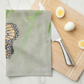 Linge De Cuisine Monarch Butterfly et Caterpillar (Quart Plié)