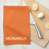Linge De Cuisine Monarch butterfly orange color name (Quart Plié)