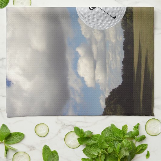 Linge De Cuisine Monde de golf (Plié)