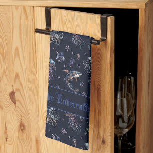 Linge De Cuisine Monde gothique sombre sous-marin