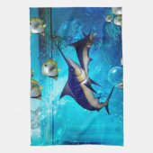 Linge De Cuisine Monde sous-marin (Vertical)