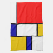 Linge De Cuisine Mondrian 2 (Vertical)