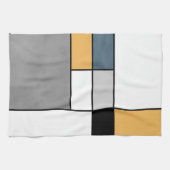 Linge De Cuisine Mondrian inspiré (Horizontal)