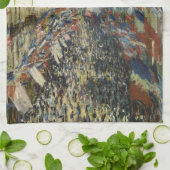 Linge De Cuisine Monet fête la rue Montorue (Plié)