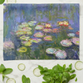Linge De Cuisine Monet Water Lilies Fine Art (1916) (Plié)