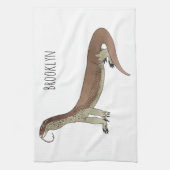 Linge De Cuisine Monitor lizard (Vertical)