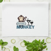 Linge De Cuisine Monkey barman (Plié)