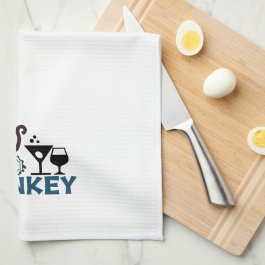 Linge De Cuisine Monkey barman (Quart Plié)