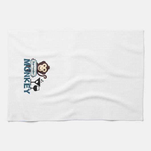 Linge De Cuisine Monkey barman (Horizontal)