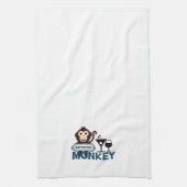 Linge De Cuisine Monkey barman (Vertical)