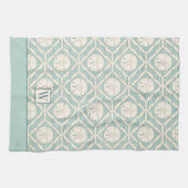 Linge De Cuisine Monogram Beach Sand Dollar Motif Cuisson (Horizontal)