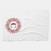 Linge De Cuisine Monogram de Snowflake (Horizontal)